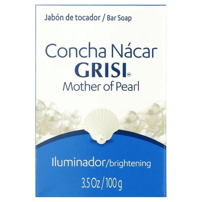 Grisi Concha Nacar Soap with Mother Pearl | Brightening | 3.5 oz-100g - Ome's Beauty Mart