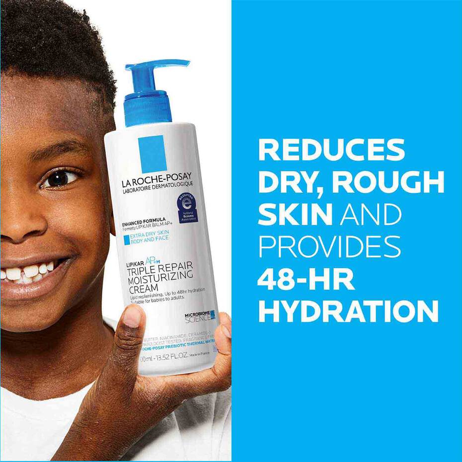 La Roche-Posay Lipikar AP+M Triple Repair Body Moisturizer For Dry Skin - Ome's Beauty Mart