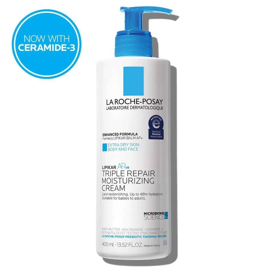 La Roche-Posay Lipikar AP+M Triple Repair Body Moisturizer For Dry Skin - Ome's Beauty Mart