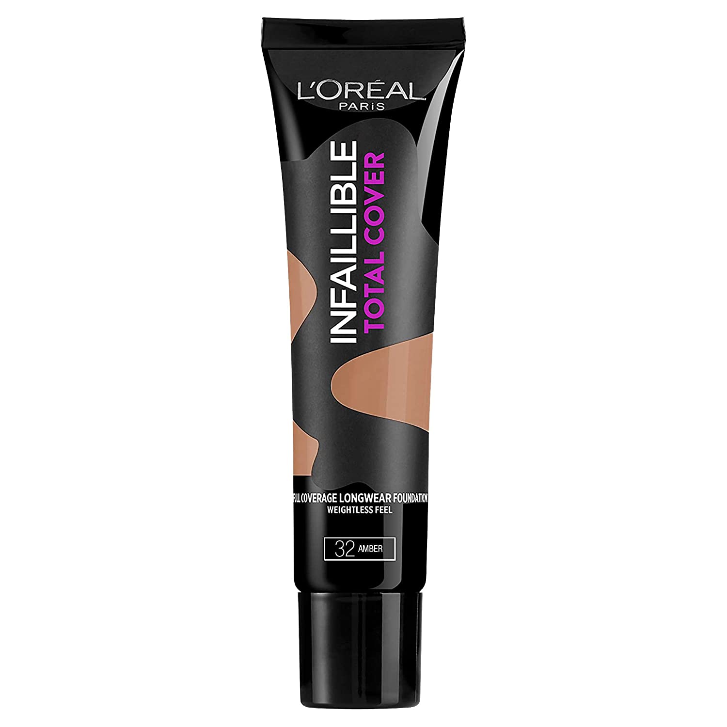 L'ORÉAL INFALLIBLE TOTAL COVER FOUNDATION, 32 AMBER, 35 ML - Ome's Beauty Mart