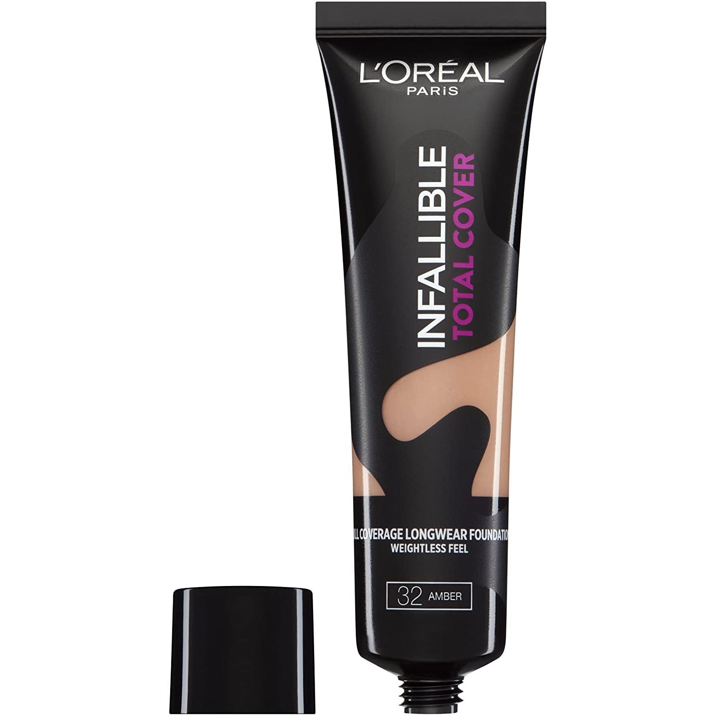 L'ORÉAL INFALLIBLE TOTAL COVER FOUNDATION, 32 AMBER, 35 ML - Ome's Beauty Mart