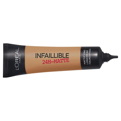 L’OREAL PARIS INFALLIBLE MATTE 24 HOUR FOUNDATION 32 AMBER, (35ml) - Ome's Beauty Mart