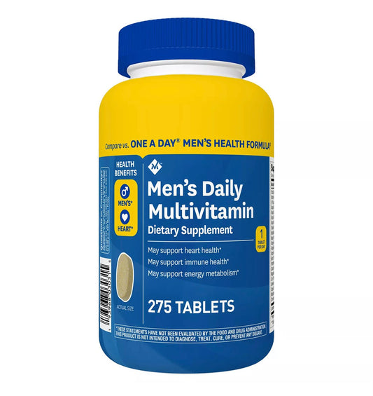 Member's Mark Men's Daily Multivitamin 275 Tablets - Ome's Beauty Mart