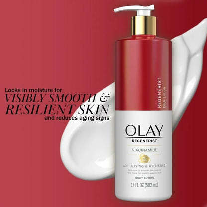 Olay Regenerist Body Lotion WITH NIACINAMIDE | 17oz - 502ml - Ome's Beauty Mart