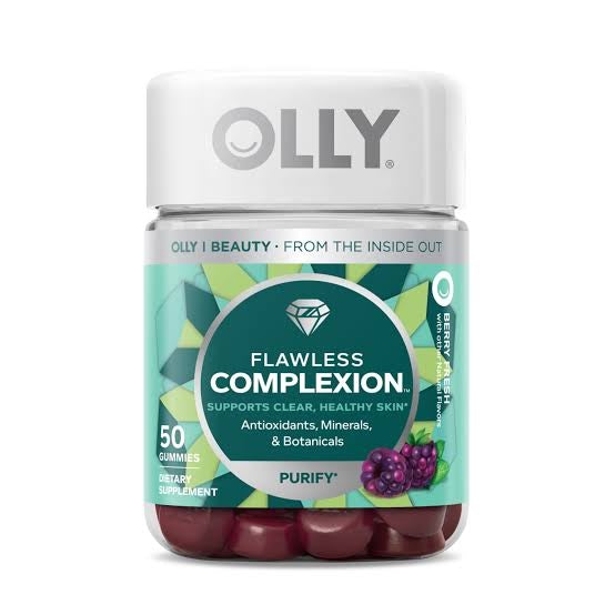 OLLY FLAWLESS COMPLEXION GUMMIES - Ome's Beauty Mart