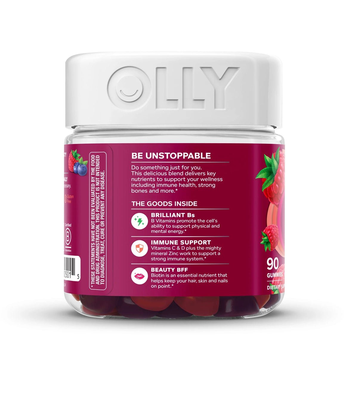 OLLY WOMEN’S MULTI GUMMIES 90 ct - Ome's Beauty Mart