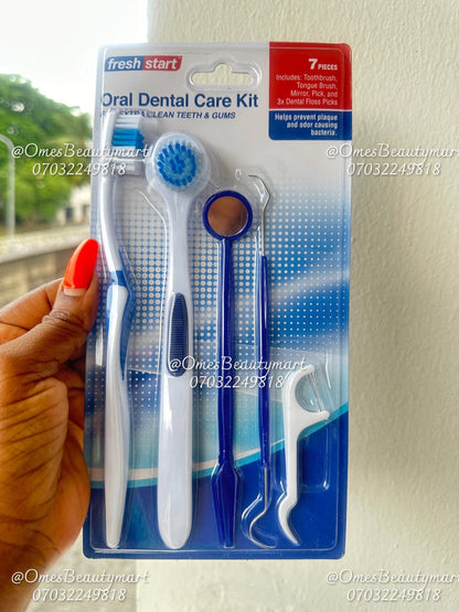 Oral Dental Care Kit | Blue - Ome's Beauty Mart