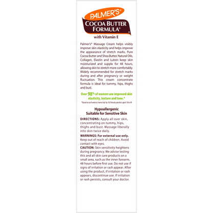 Palmers Cocoa Butter Massage Cream for Stretch Marks 4.4 oz - Ome's Beauty Mart