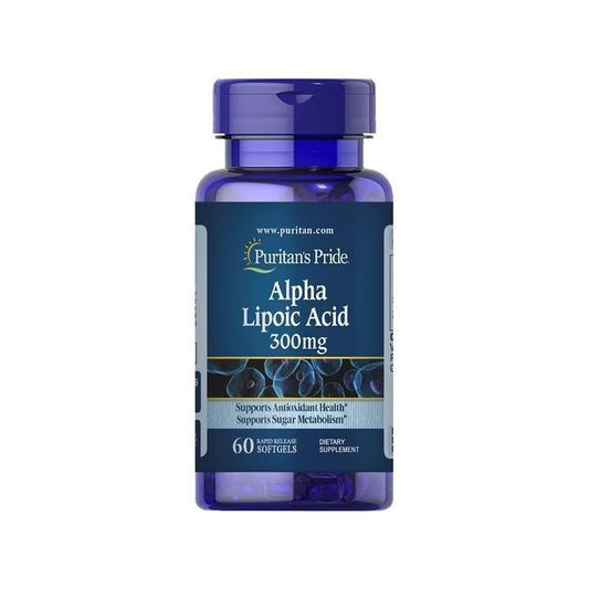 Puritan's Pride Alpha Lipoic Acid 300mg - Ome's Beauty Mart