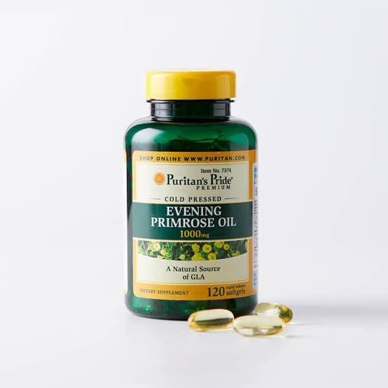 Puritans Pride Evening Primrose Oil 1000 mg 120 Softgels - Ome's Beauty Mart