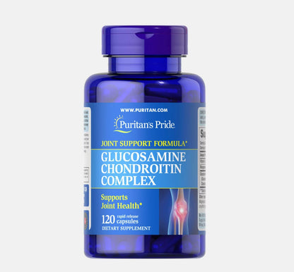 Puritan's Pride Glucosamine Chondroitin Complex 120 Capsules - Ome's Beauty Mart