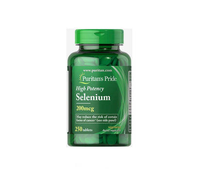 Puritan's Pride Selenium 200 mcg 250 Tablets - Ome's Beauty Mart