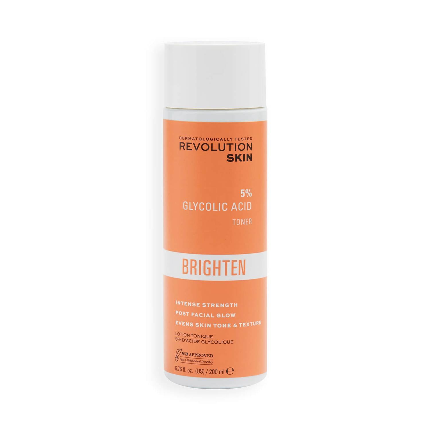 Revolution Skincare 5% Glycolic Acid Toner 200ml - Ome's Beauty Mart