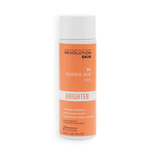 Revolution Skincare 5% Glycolic Acid Toner 200ml - Ome's Beauty Mart