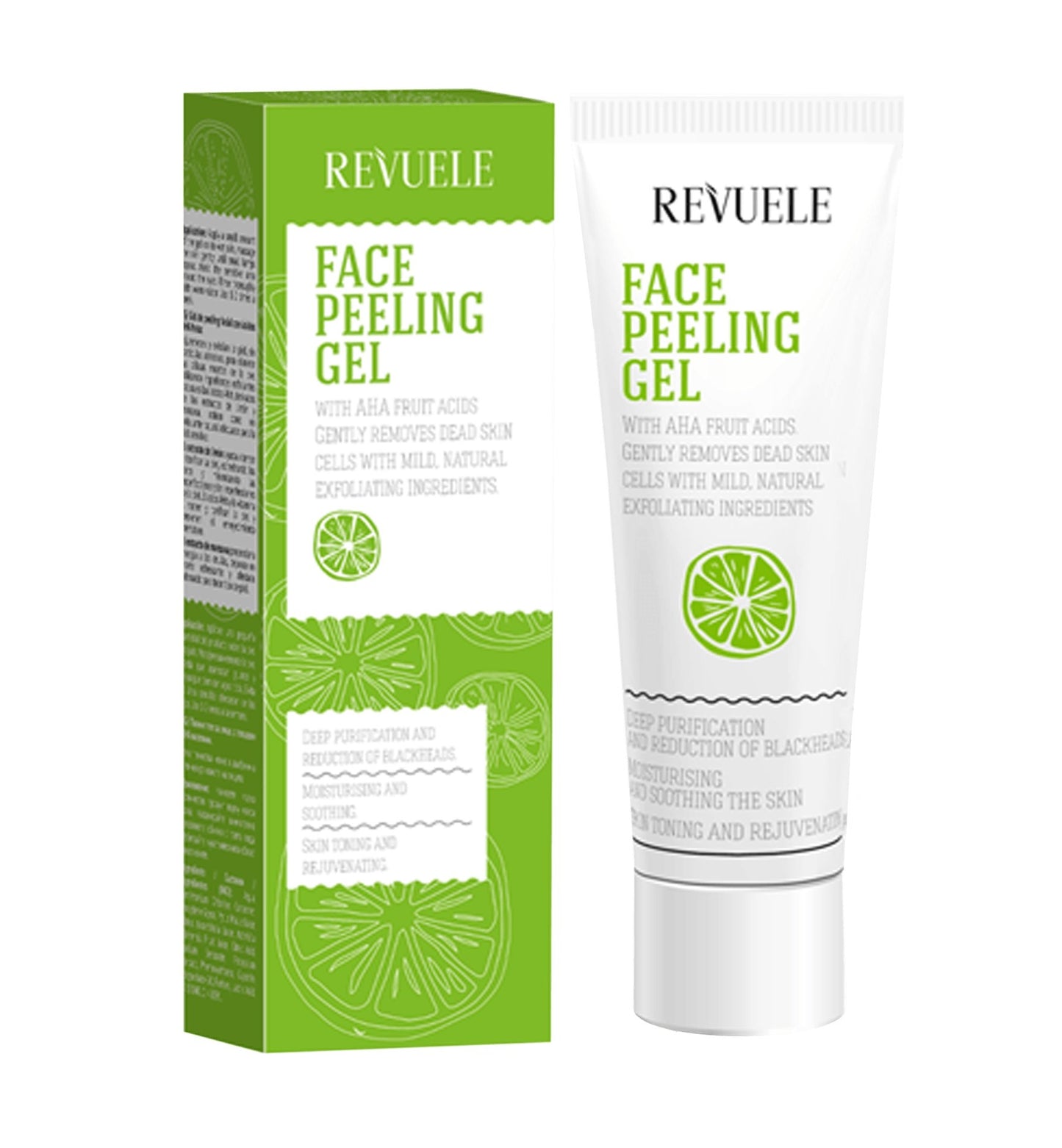 Revuele Face Peeling Gel with AHA Fruit Acids - Ome's Beauty Mart
