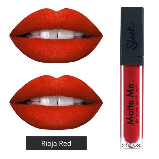 Sleek Matte Me Liquid Lipstick Rioja Red - Ome's Beauty Mart