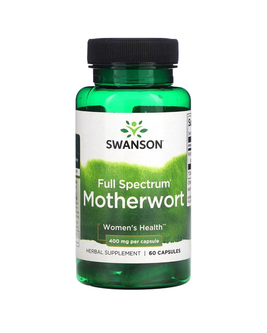Swanson Full Spectrum Motherwort | 60 Capsules - Ome's Beauty Mart