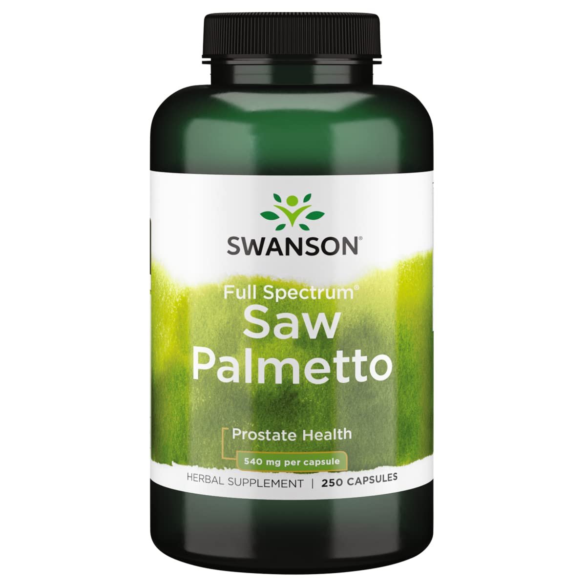 Swanson Premium- Full Spectrum Saw Palmetto 540mg 250 Capsules - Ome's Beauty Mart