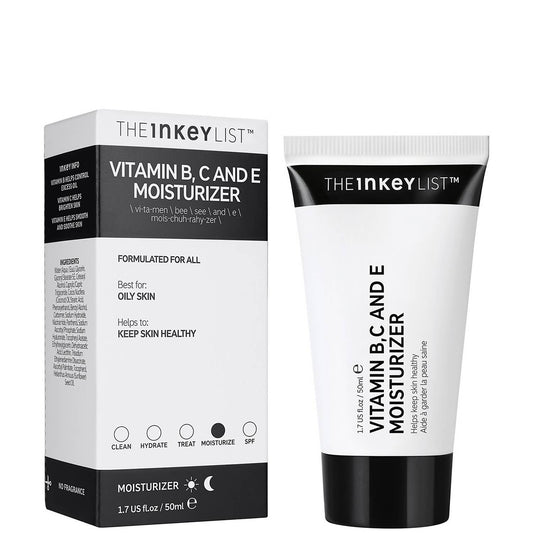 The INKEY List Vitamin B, C and E Moisturizer 50 ml - Ome's Beauty Mart