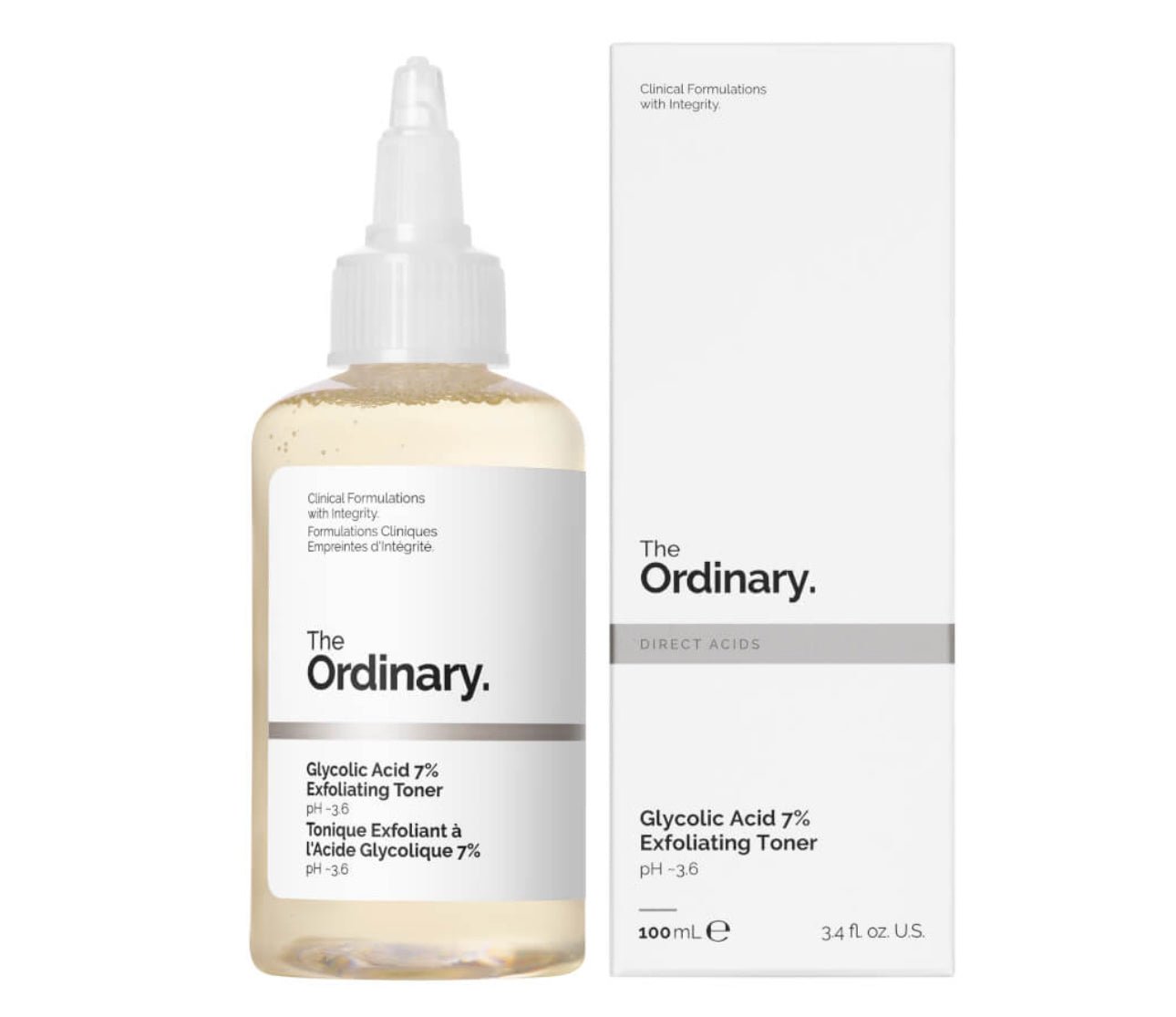 The Ordinary Glycolic Acid 7% Exfoliating Toner 100ml - Ome's Beauty Mart