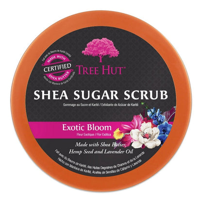 Tree Hut Exotic Bloom Shea Sugar Scrub 510g 18oz - Ome's Beauty Mart