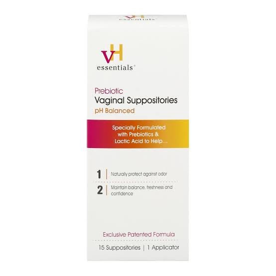 Vh Essentials Ph Balanced Prebiotic Vaginal Suppositories Omes Beauty Mart 7591