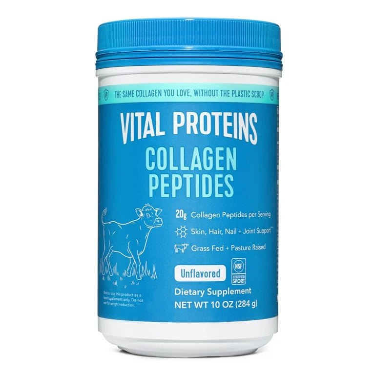 Vital Proteins Collagen Peptides | 20grams of Collagen | Unflavored | 10 oz./ 284g - Ome's Beauty Mart